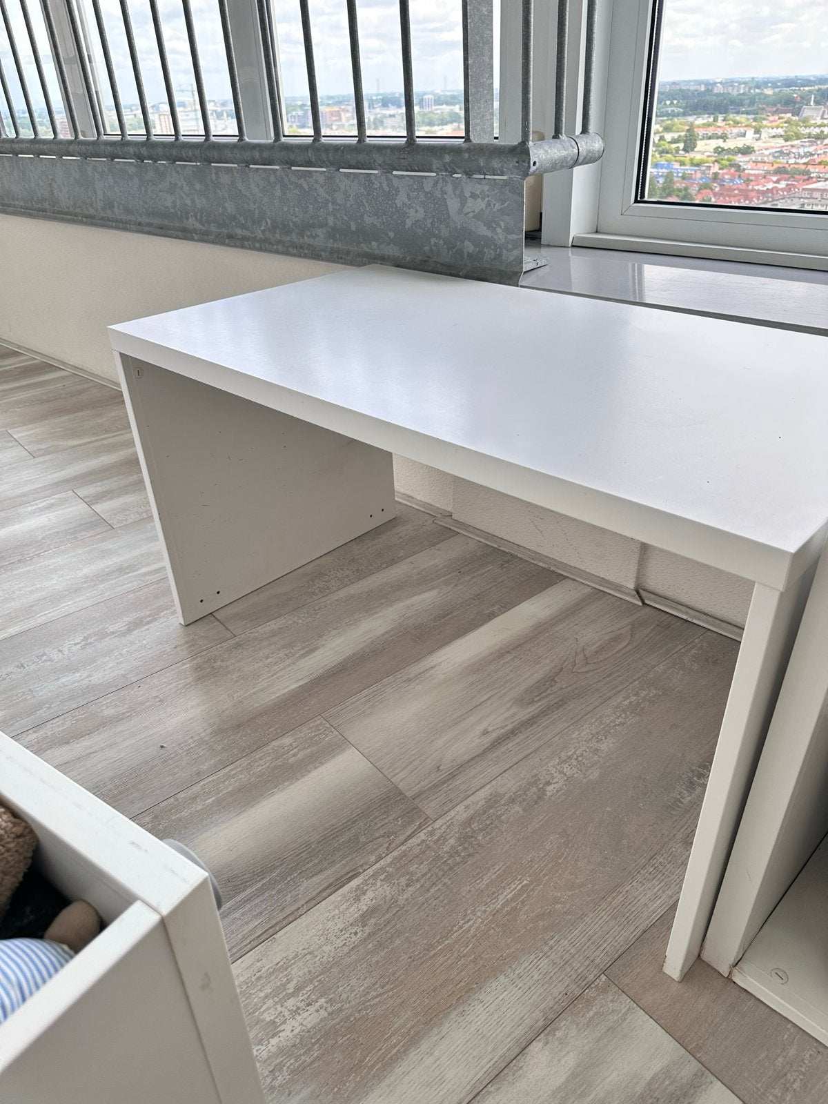 Ikea SMÅSTAD Bank wit 90x50x48 cm, Ophalen, Gebruikt, Overige typen