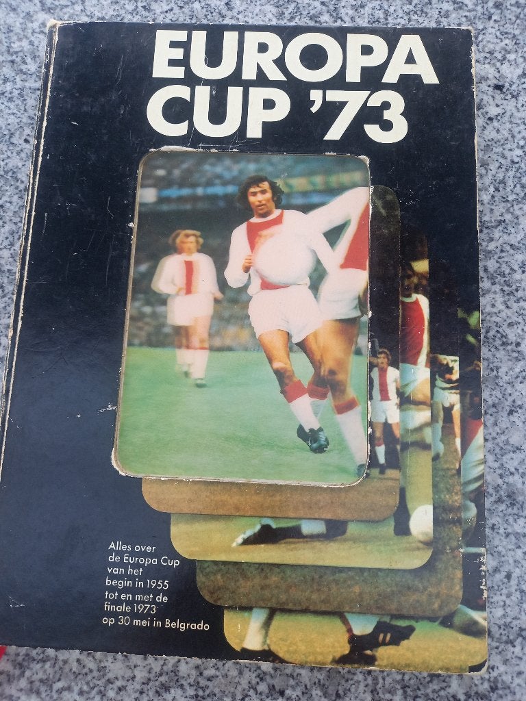 Boek europacup '73, Gelezen, Diverse auteurs, Ophalen of Verzenden, Balsport