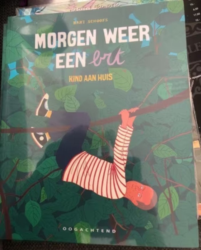 Kind aan huis morgen weer een brt bart schoofs c3, Eén stripboek, Ophalen of Verzenden, Zo goed als nieuw
