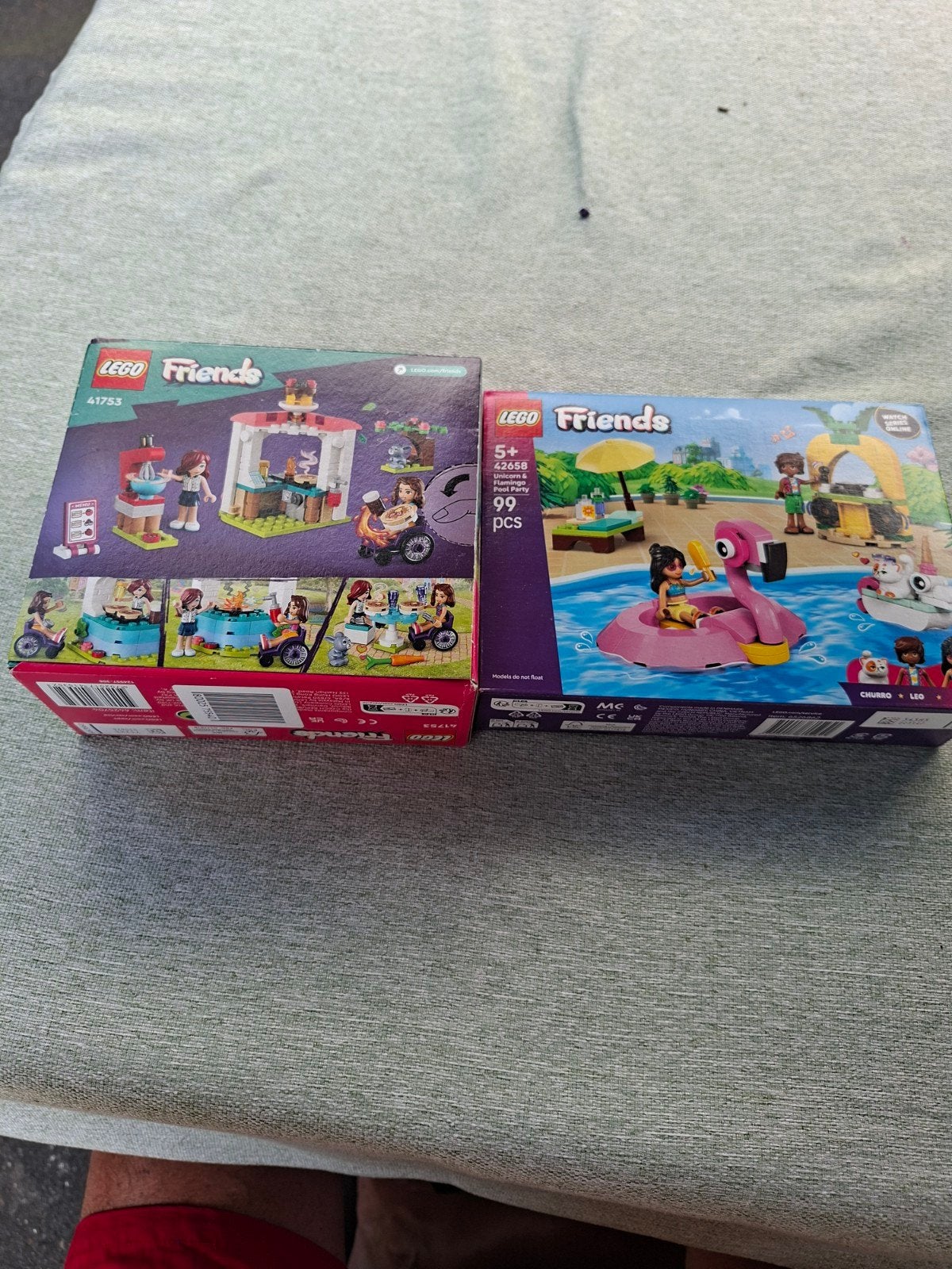 LEGO Friends Sets: Flamingo Feest en Mobiele Pizzeria, Lego, Nieuw, Friends, Ophalen of Verzenden