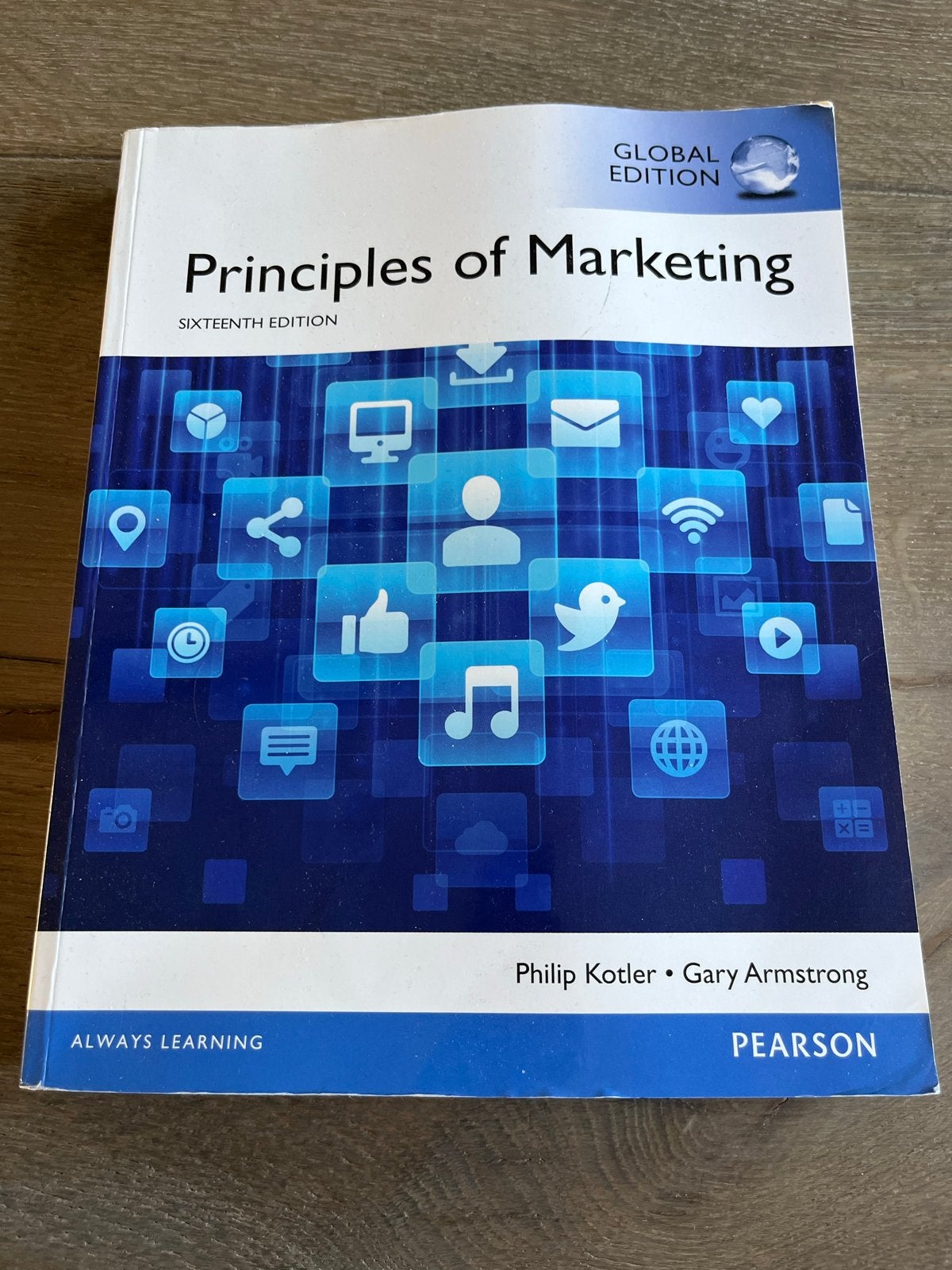 Principles of Marketing - Zestiende Editie (Global Edition), Boeken, Ophalen of Verzenden, Gamma, Zo goed als nieuw, HBO