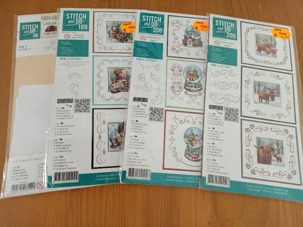 stich en do pakketten, Hobby en Vrije tijd, Kaarten | Zelf maken, Ophalen of Verzenden, Nieuw, Overige thema's, Overige typen