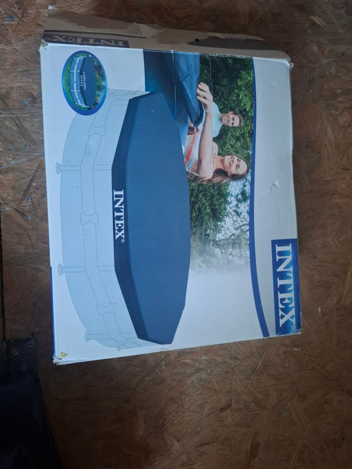 Intex Zwembad Afdekzeil Rond 457 cm, Ophalen of Verzenden, Nieuw
