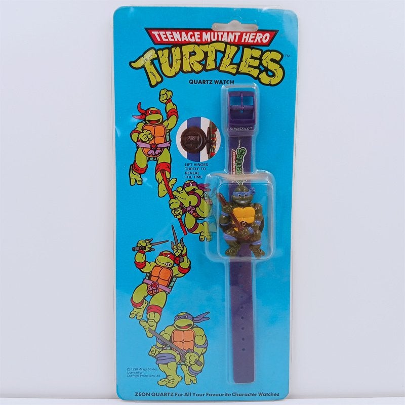 TMNT Donatello Mirage Studios 1990 Retro Horloge, Ophalen of Verzenden, Nieuw