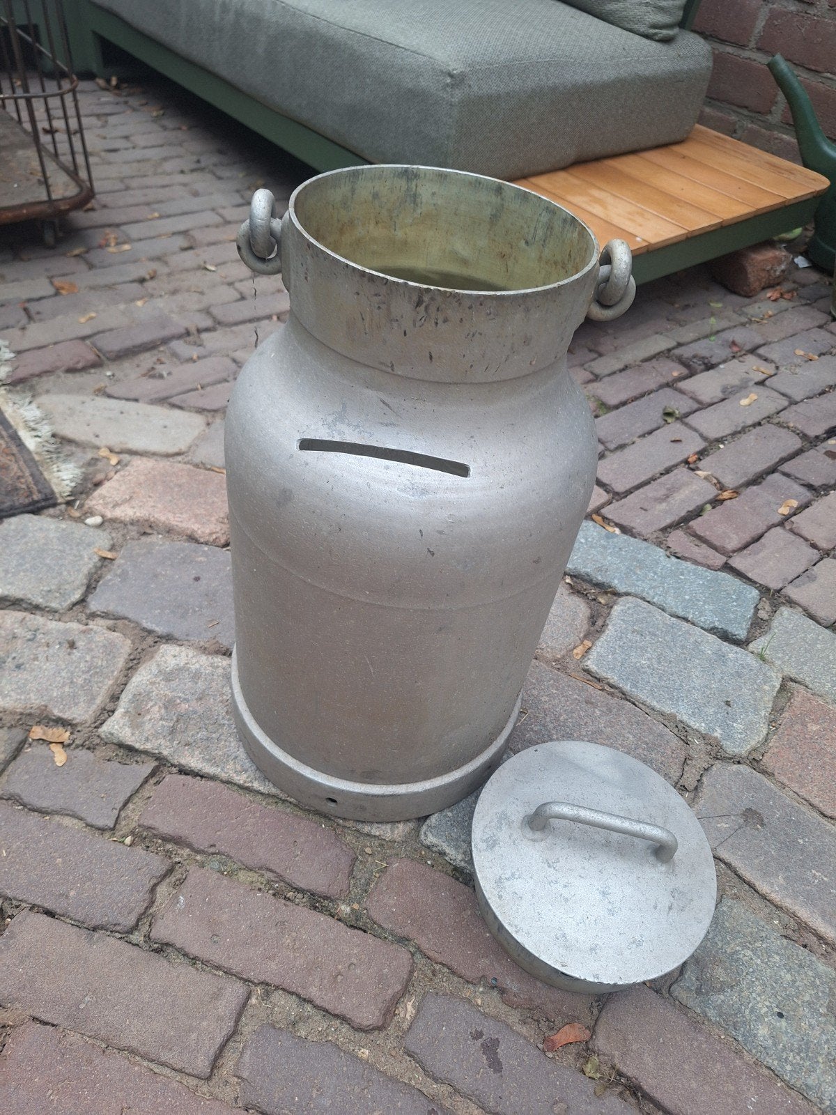 Vintage Melkbus Spaarpot - Uniek Decoratiestuk, Ophalen