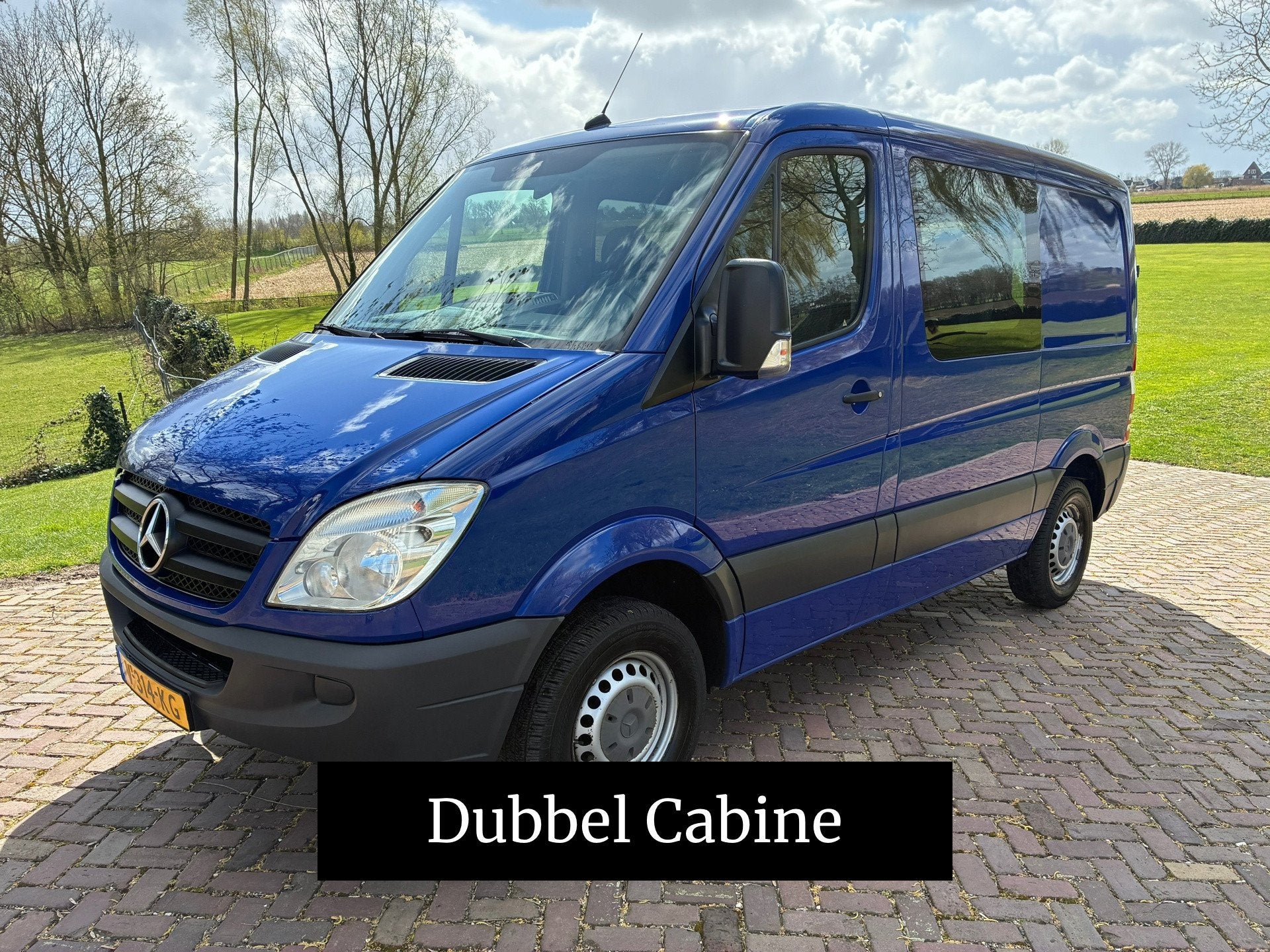 Mercedes-Benz Sprinter 210 2.2 CDI DUBBELE CABINE ROLSTOELLI, Auto's, Bestelauto's, Bedrijf, Te koop, ABS, Airconditioning, Centrale vergrendeling