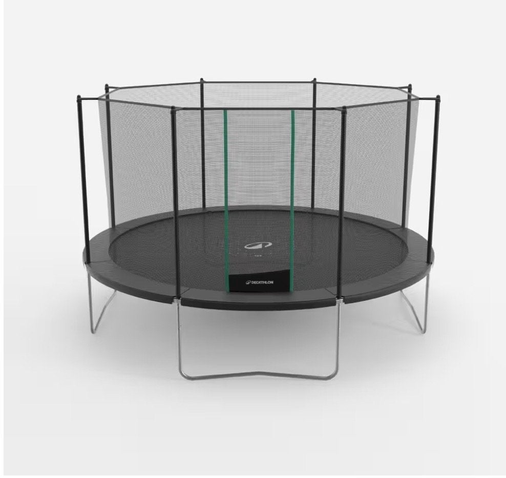 Trampoline 420 met veiligheidsnet, Kinderen en Baby's, Speelgoed | Buiten | Trampolines, Zo goed als nieuw, Ophalen