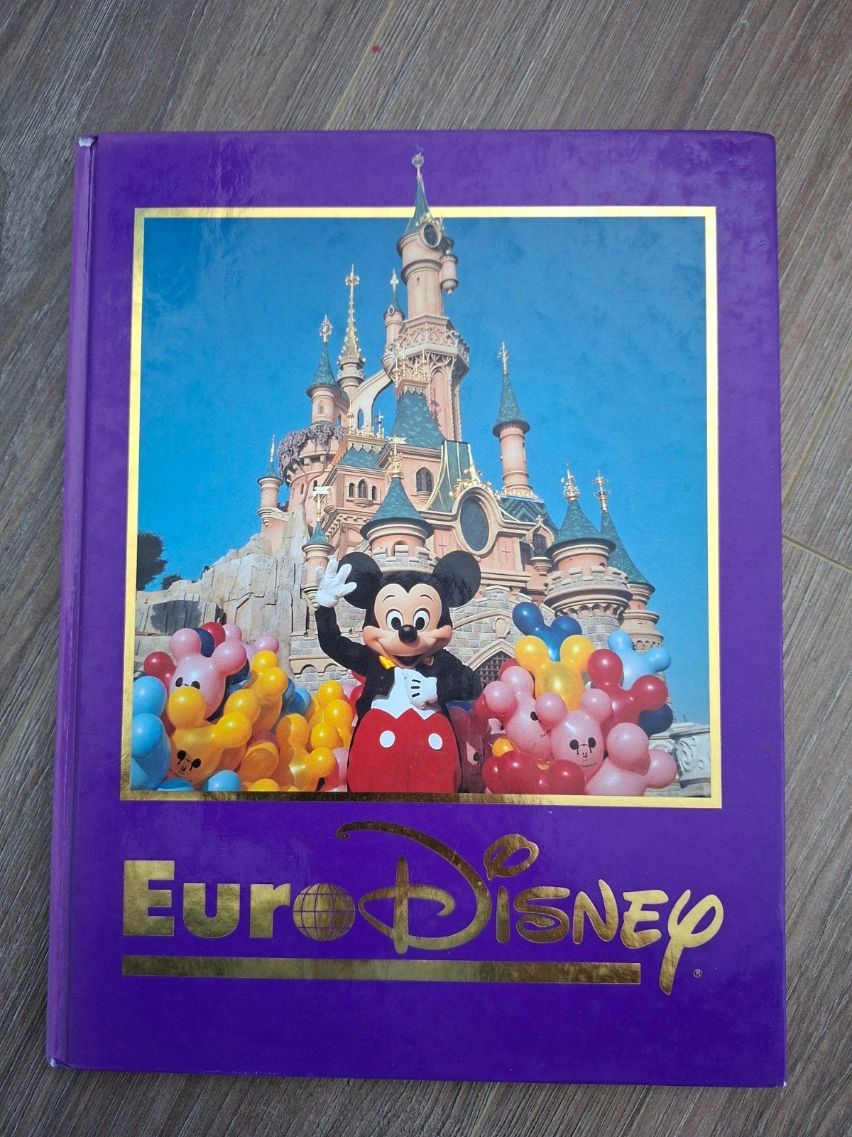 Euro Disney Boek - Catalogus met Mickey Mouse, Ophalen of Verzenden, Gelezen, Onbekend, Catalogus