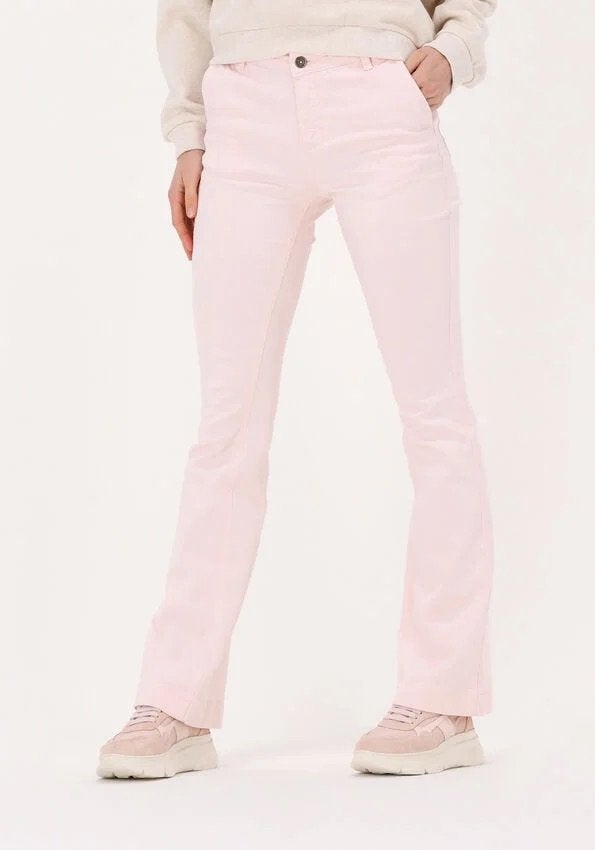 By Bar Leila licht roze  flared broek  maat XS nieuw, By bar, Nieuw, Ophalen of Verzenden, Roze