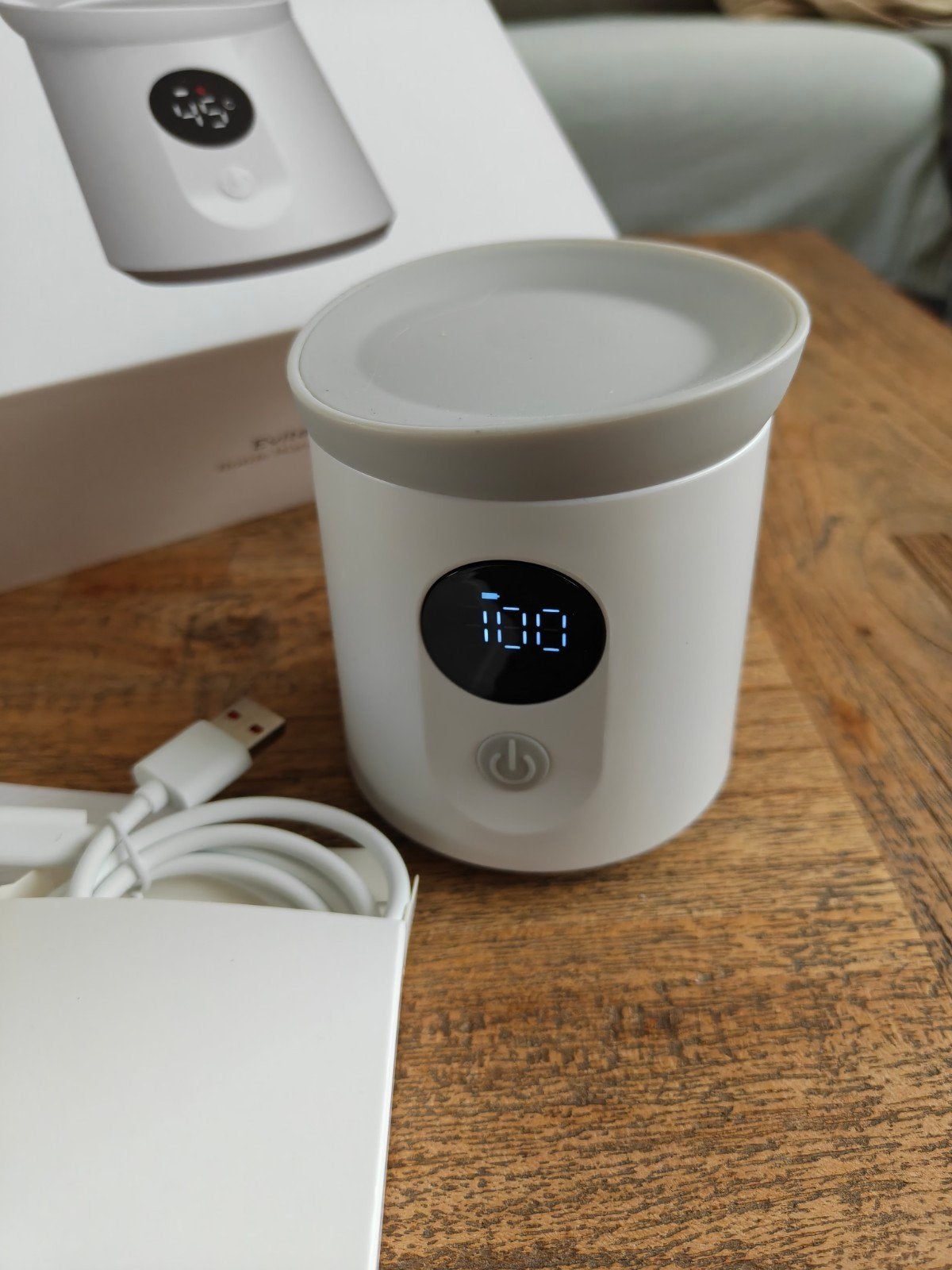 Evite Draagbare Flessenwarmer - Zo goed als nieuw, Ophalen, Flessen- of potjesverwarmer, Zo goed als nieuw, Evite