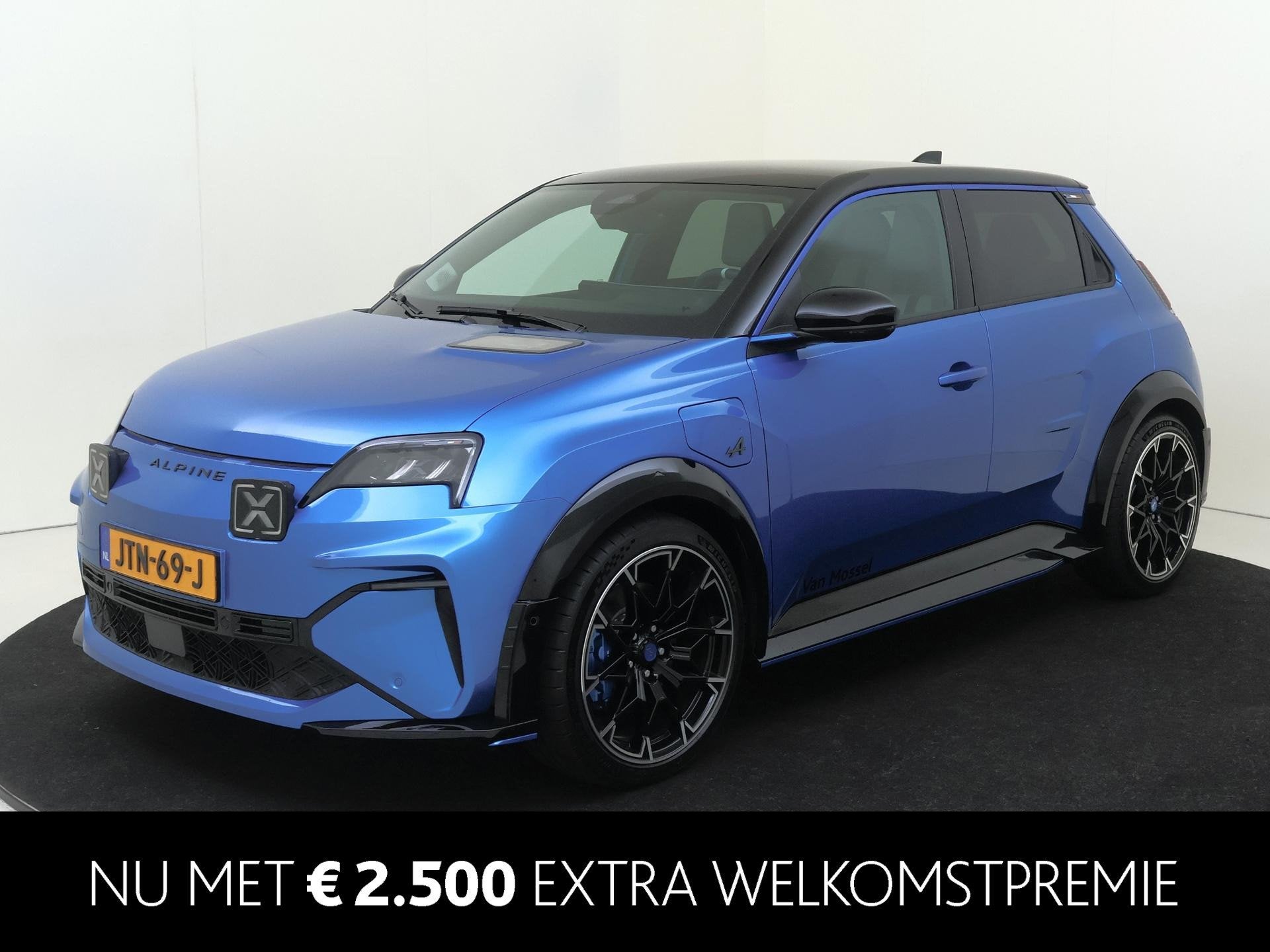 Alpine A290 GTS 52 kWh | 19'' SNOWFLAKE met semi-diamant eff, Auto's, Alpine, Blauw, A290, 500 kg, 1454 kg