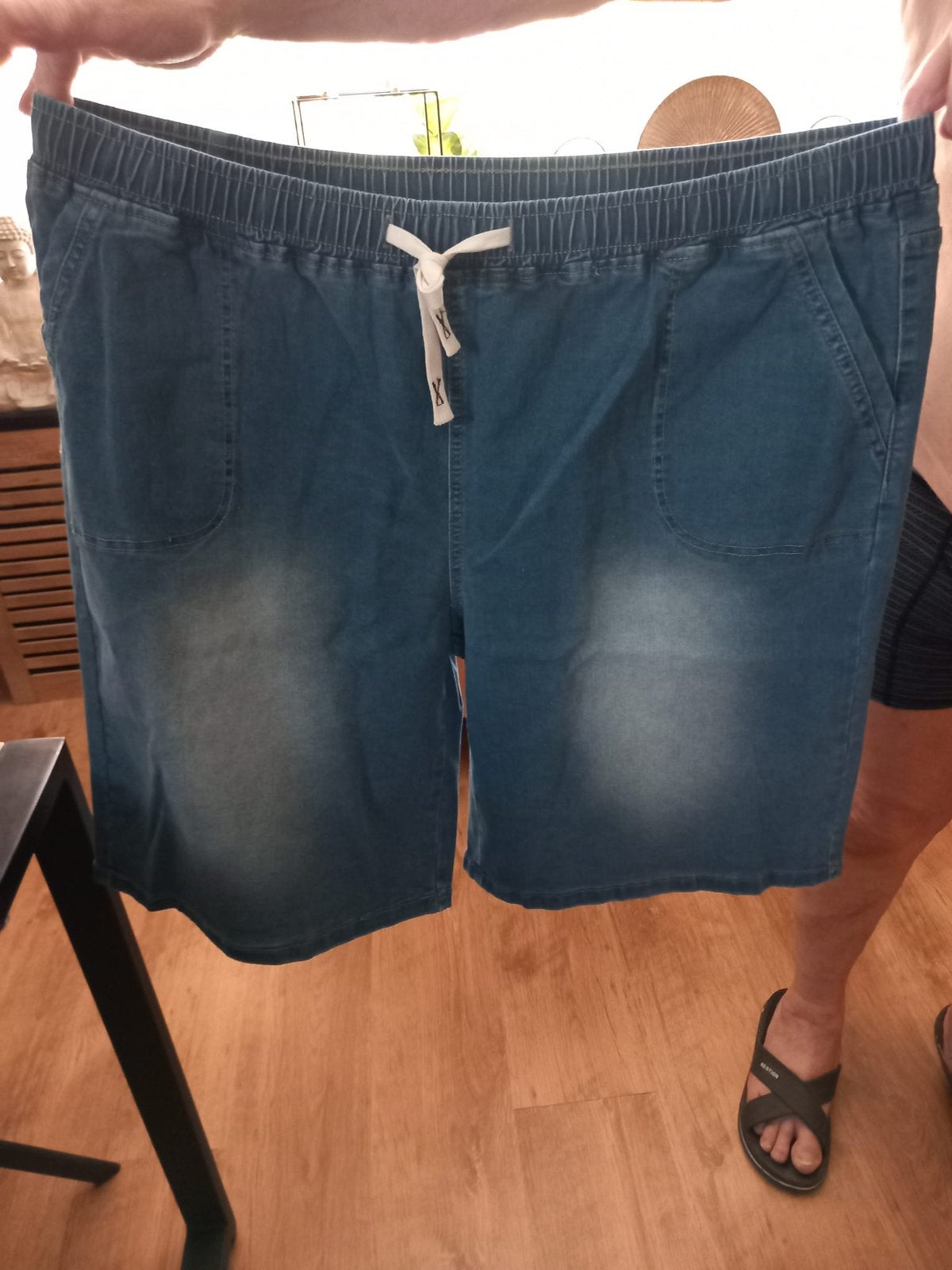 Korte broek, Kort, Blauw, Maat 46/48 (XL) of groter, Ophalen of Verzenden