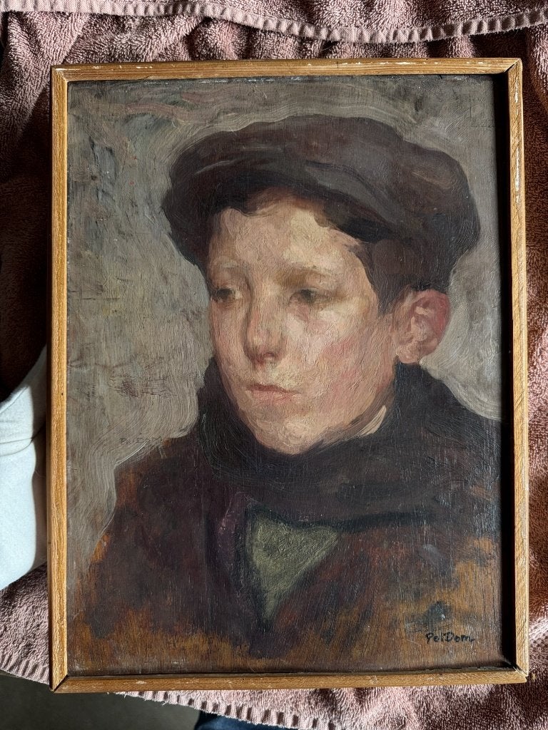 schilderij van Pol Dom, Ophalen of Verzenden