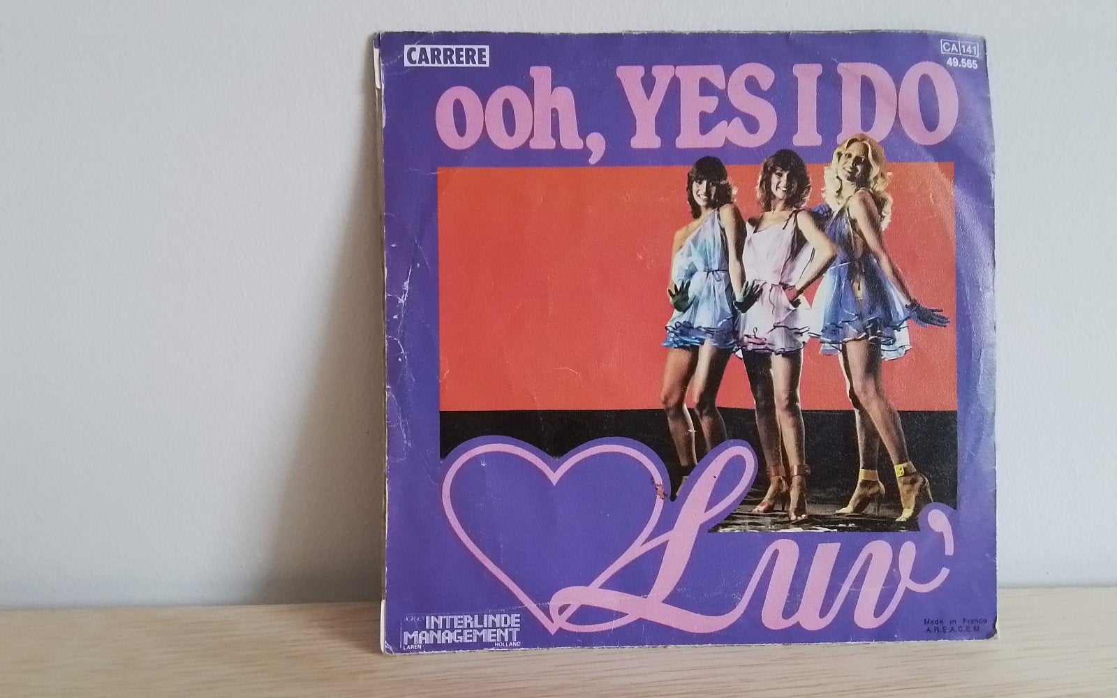 Luv - ooh, yes i do, Cd's en Dvd's, Vinyl Singles, Ophalen of Verzenden, Gebruikt, Pop