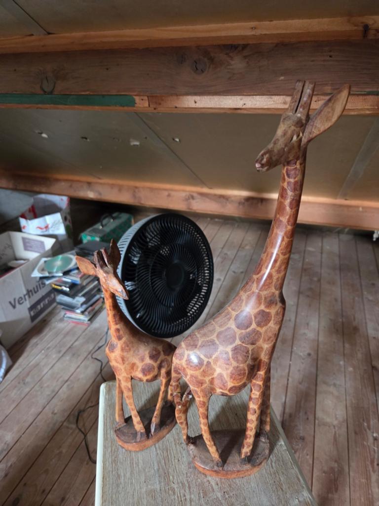 Giraffen beelden, Verzamelen, Beelden en Beeldjes, Ophalen