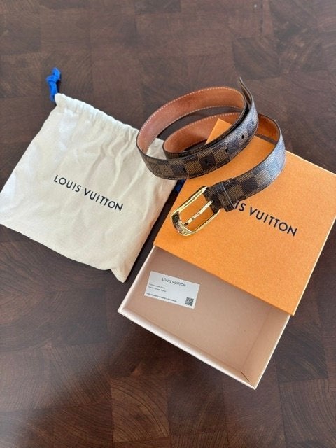 Riem Louis Vuitton Maat 90/36 - Als Nieuw, 80 tot 90 cm, Echt leder, Louis Vuitton, Tailleriem