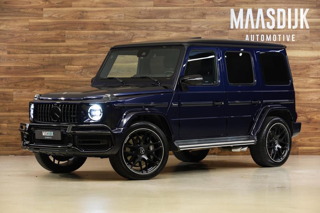 Mercedes G63 AMG|Manufaktur|Burmester|Designo|Massage|Ventil, Auto's, G-Klasse, Blauw, Bedrijf, Vierwielaandrijving