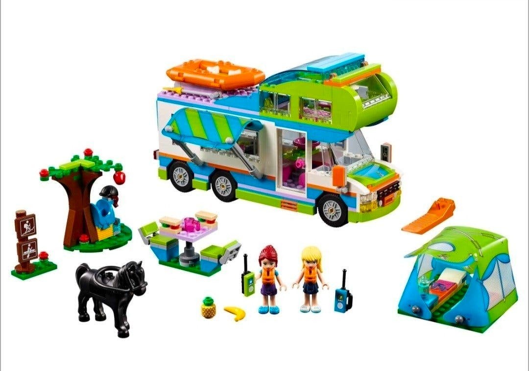 LEGO Friends Mia's Camper (41339), Lego, Friends, Ophalen of Verzenden, Zo goed als nieuw