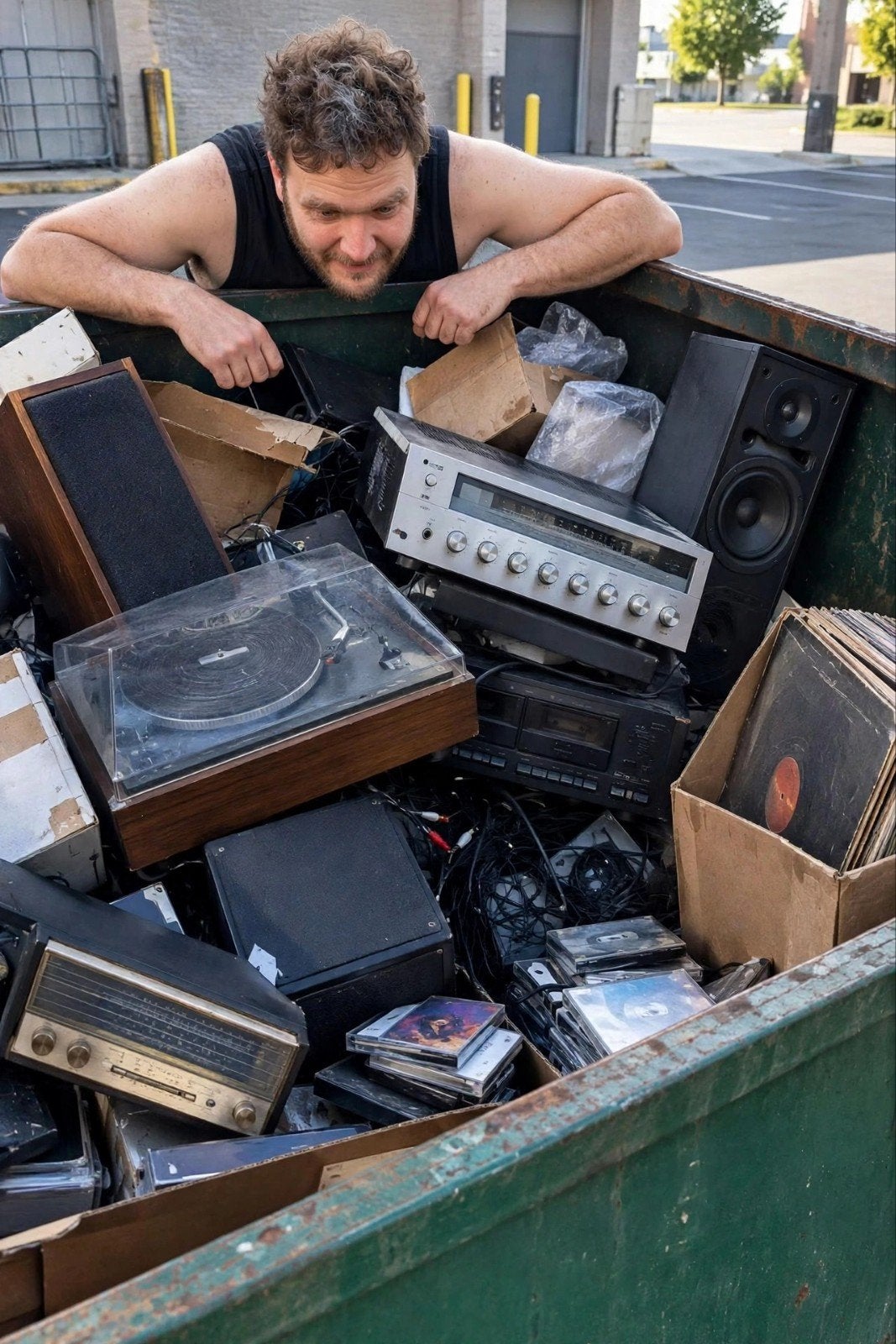 gezocht diverse audio spullen, Ophalen, Gebruikt