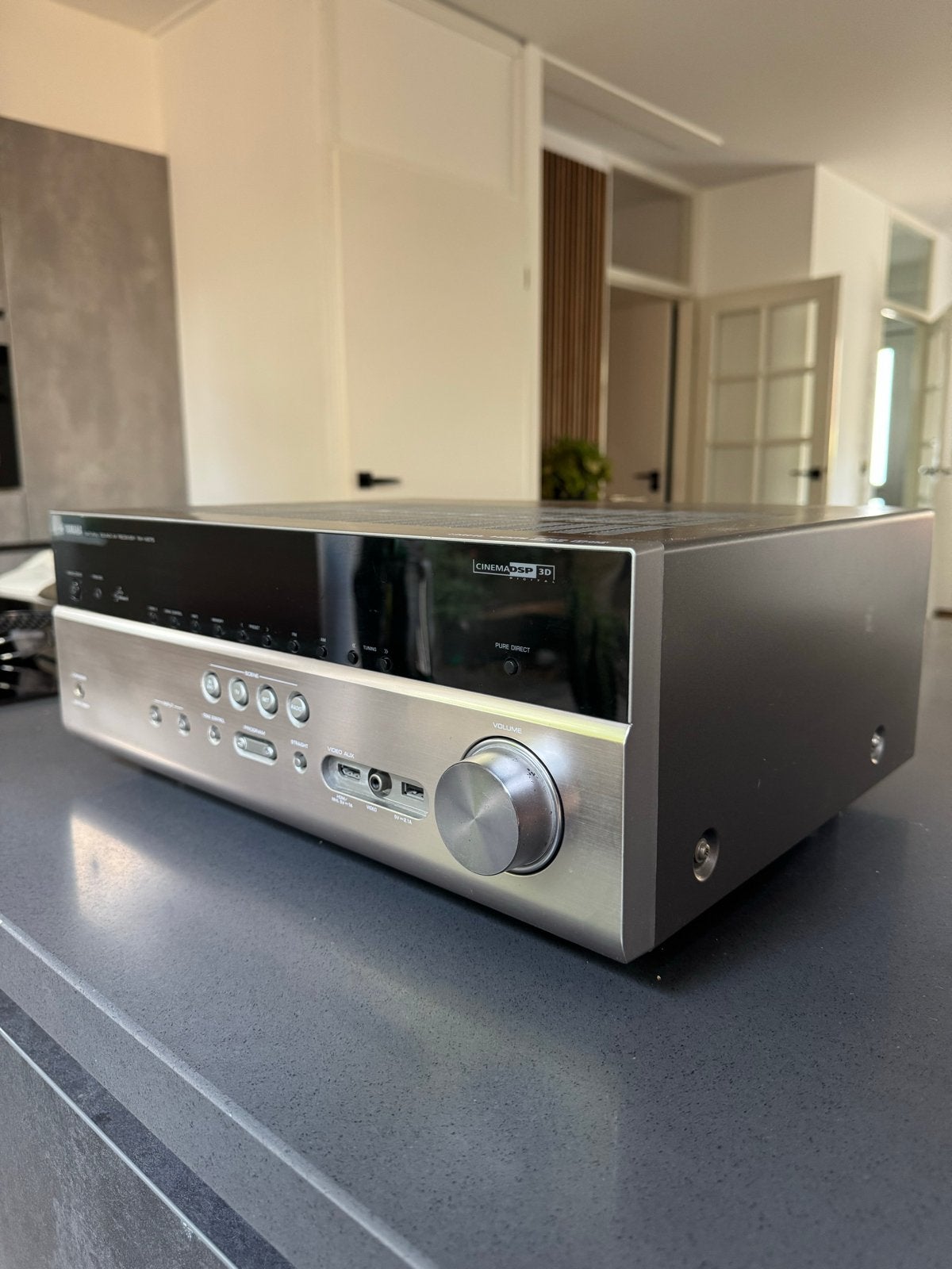 Yamaha RX-V675 Natural Sound AV Receiver, Gebruikt, Yamaha, Ophalen of Verzenden, 60 tot 120 watt
