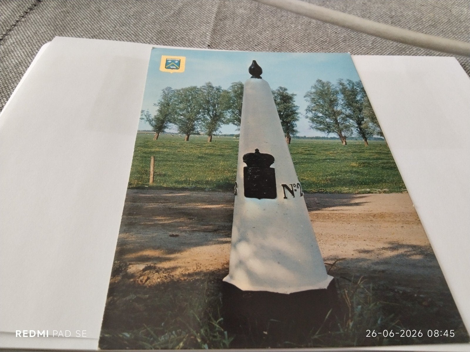 Ansichtkaart Grenspaal België Nederland Essen, Ophalen of Verzenden, 1960 tot 1980, Ongelopen, Noord-Brabant