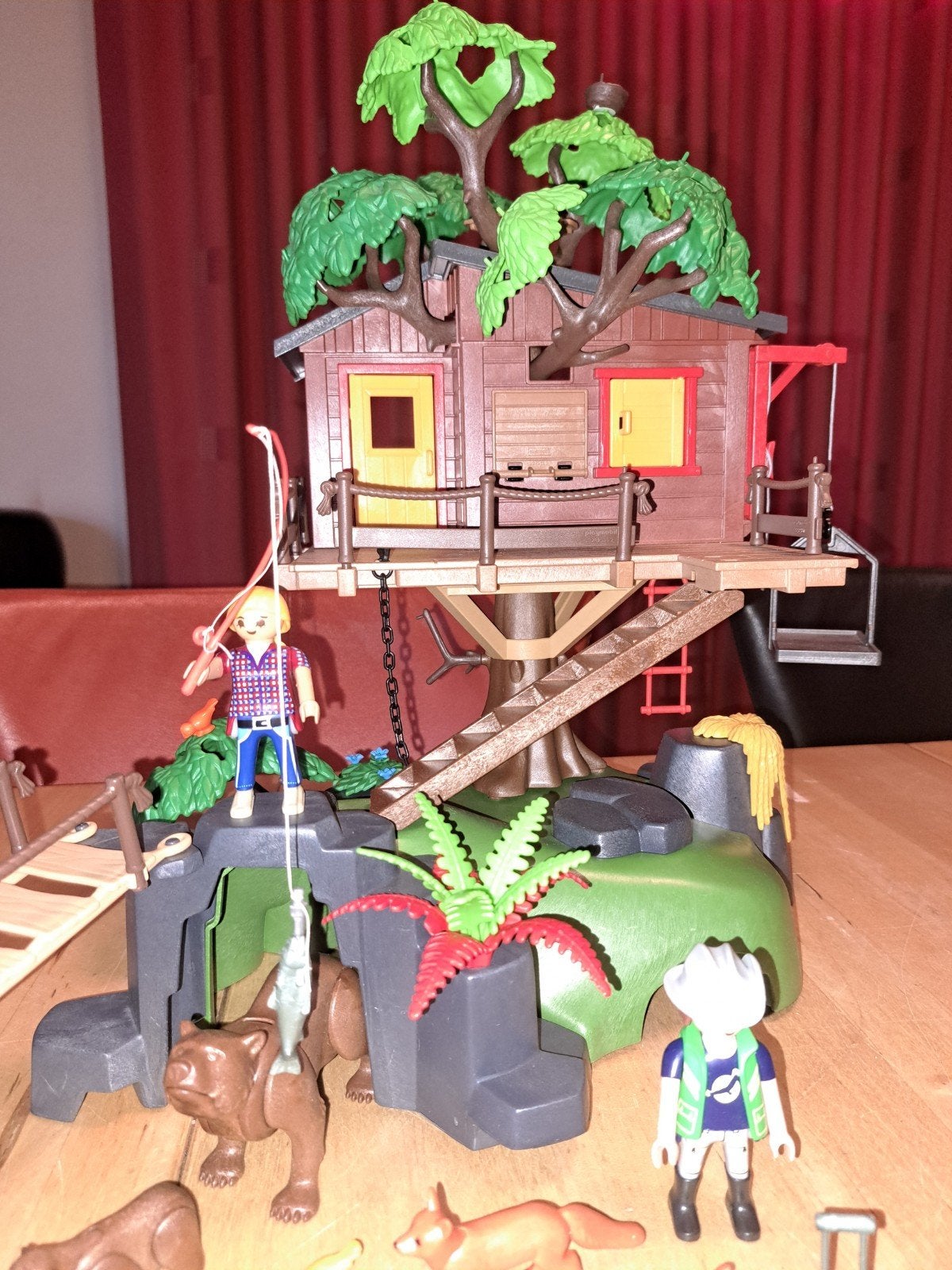 Playmobil boomhut, Ophalen of Verzenden, Zo goed als nieuw