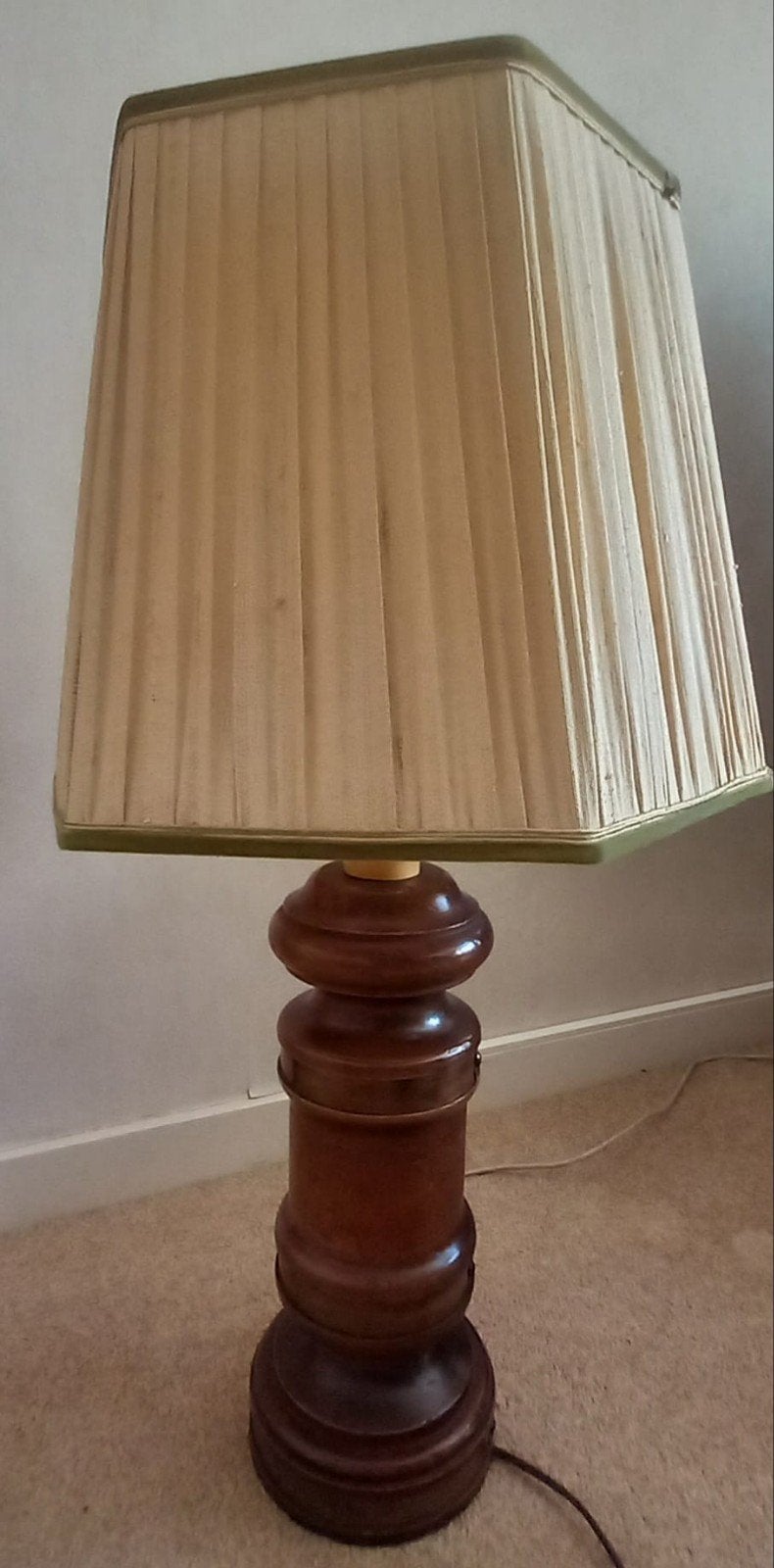 Mooie vintage lamp, Ophalen, Zo goed als nieuw, Eenpersoons