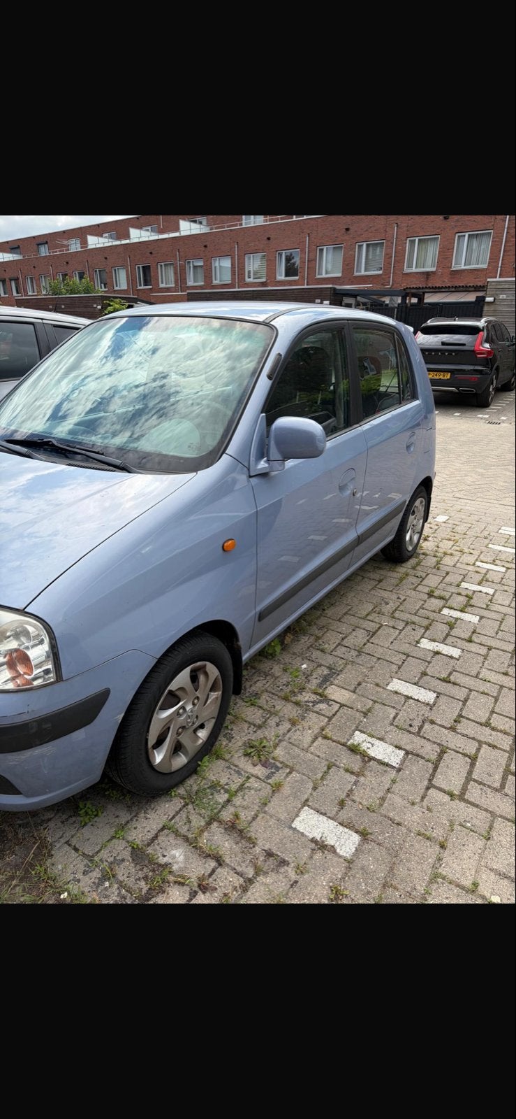 Hyundai Atos 1.1 AUT 2004 Grijs, Auto's, 15 km/l, 31 €/maand, 4 cilinders, Origineel Nederlands