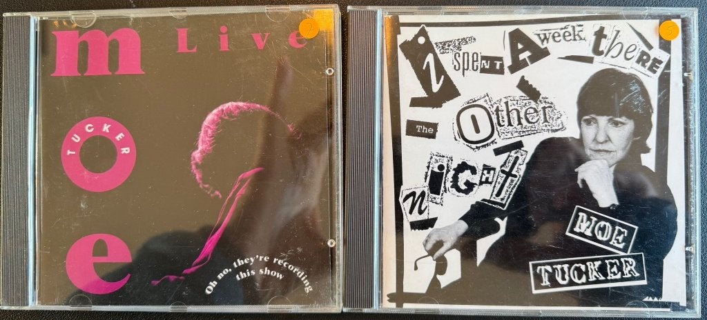 2x Moe Tucker (CD), Cd's en Dvd's, Cd's | Rock, Ophalen of Verzenden, Gebruikt, Poprock, Inclusief doosje