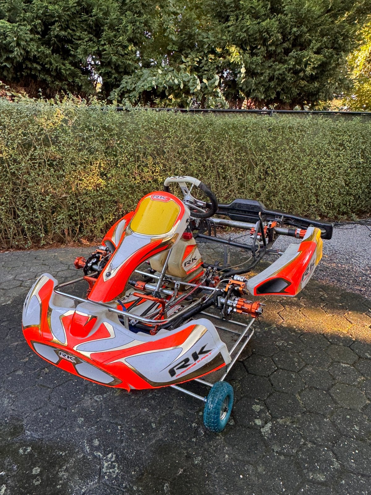 RK racing kart schakel chassis, Sport en Fitness, Karting, Ophalen, Gebruikt, Kart