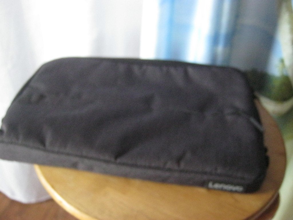 blauwgrijze 14 inch laptopsleeve van Lenovo, Computers en Software, Ophalen of Verzenden, 14 inch, Zo goed als nieuw, Lenovo