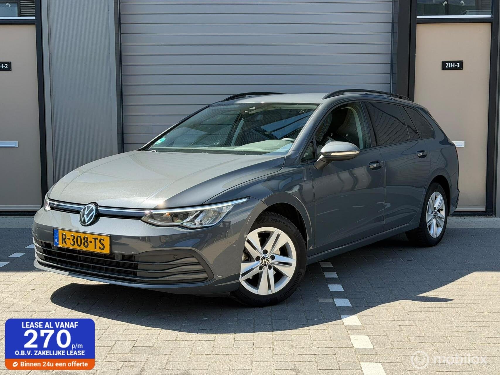 Volkswagen Golf Variant 1.5 eTSI R-Line B+ / ACC / LMV / Aut, Stof, Euro 6, 4 cilinders, 700 kg