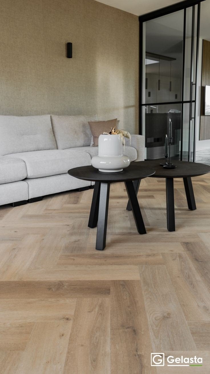 PVC-VLOER TOPMERKEN Belakos / ROOM5 / HEBETA, Ophalen of Verzenden, 75 m² of meer, Zwart, Nieuwe vloer pvc
