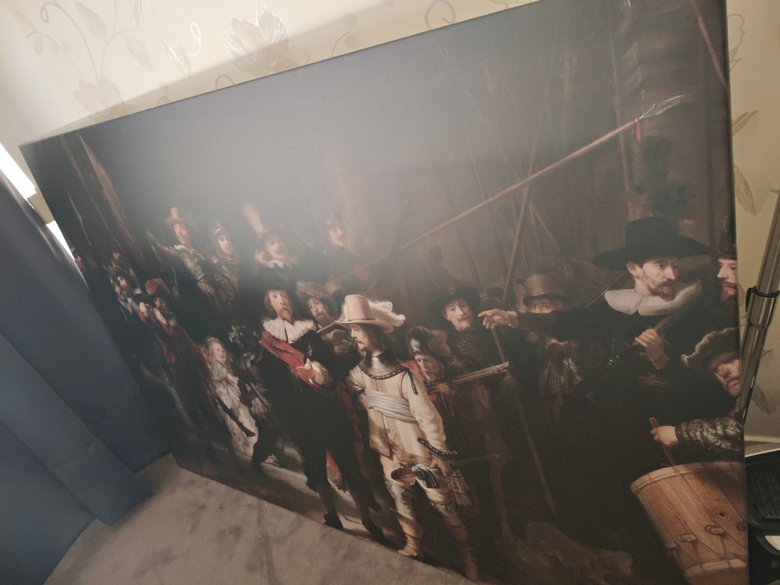 Schilderij, Huis en Inrichting, Woonaccessoires | Schilderijen, Tekeningen en Foto's, Ophalen, Zo goed als nieuw, 125 cm of meer