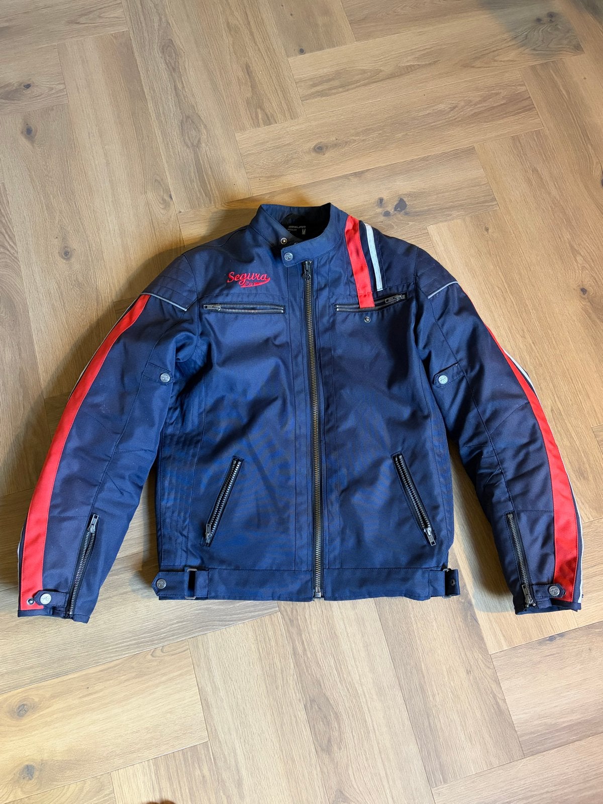 Segura motorjas textiel maat M - zo goed als nieuw, Ophalen, Tweedehands, Dames, Jas | textiel