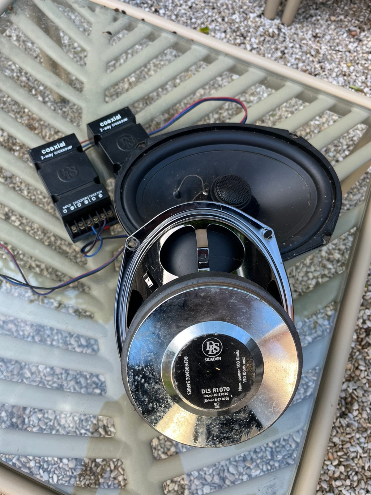 DLS speakerset 100 Watt RMS, Ophalen of Verzenden