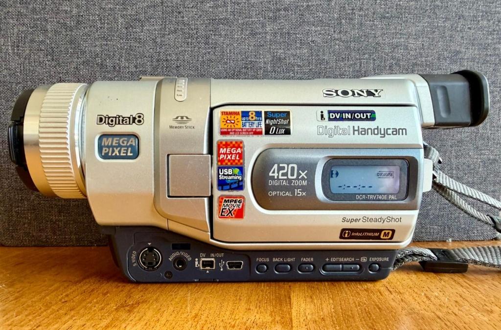 Sony DCR-TRV740E Digital8 Handycam, volledig getest, Audio, Tv en Foto, Videocamera's Digitaal, 20x of meer, Overige soorten, Ophalen of Verzenden