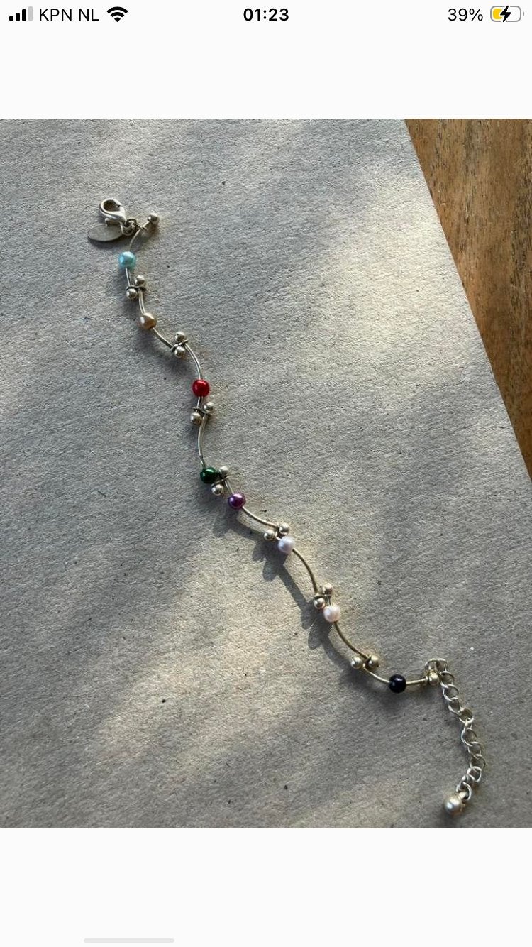 Armband/ Enkelband, Ophalen of Verzenden, Zo goed als nieuw