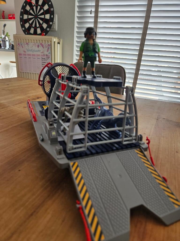 Playmobil Explorers luchtkussenboot 9433, Ophalen of Verzenden, Gebruikt, Los playmobil