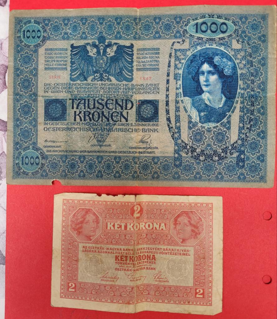 Oude bankbiljetten Oostenrijk, Postzegels en Munten, Bankbiljetten | Europa | Niet-Eurobiljetten, Ophalen of Verzenden, Oostenrijk
