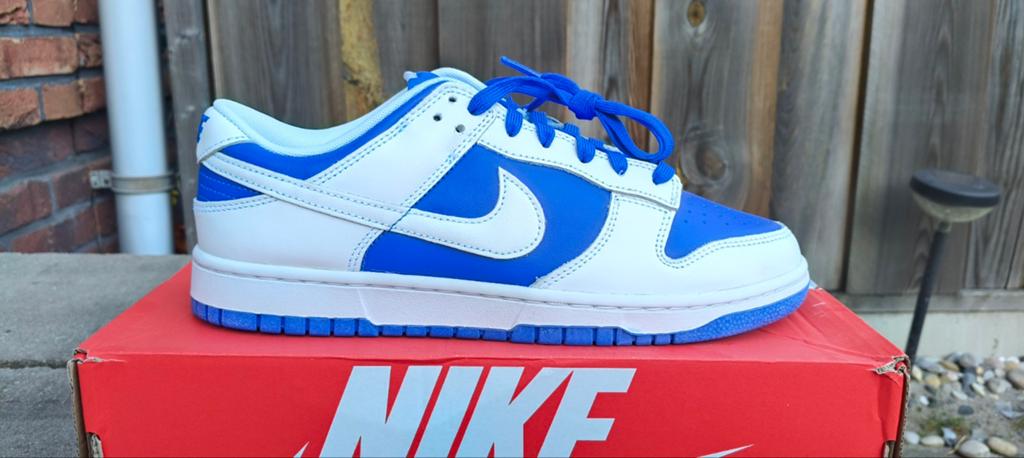 Nike Dunk Low Retro ' Racer Blue ' - Sneakers - SB, Blauw, Nike, Nieuw, Ophalen of Verzenden