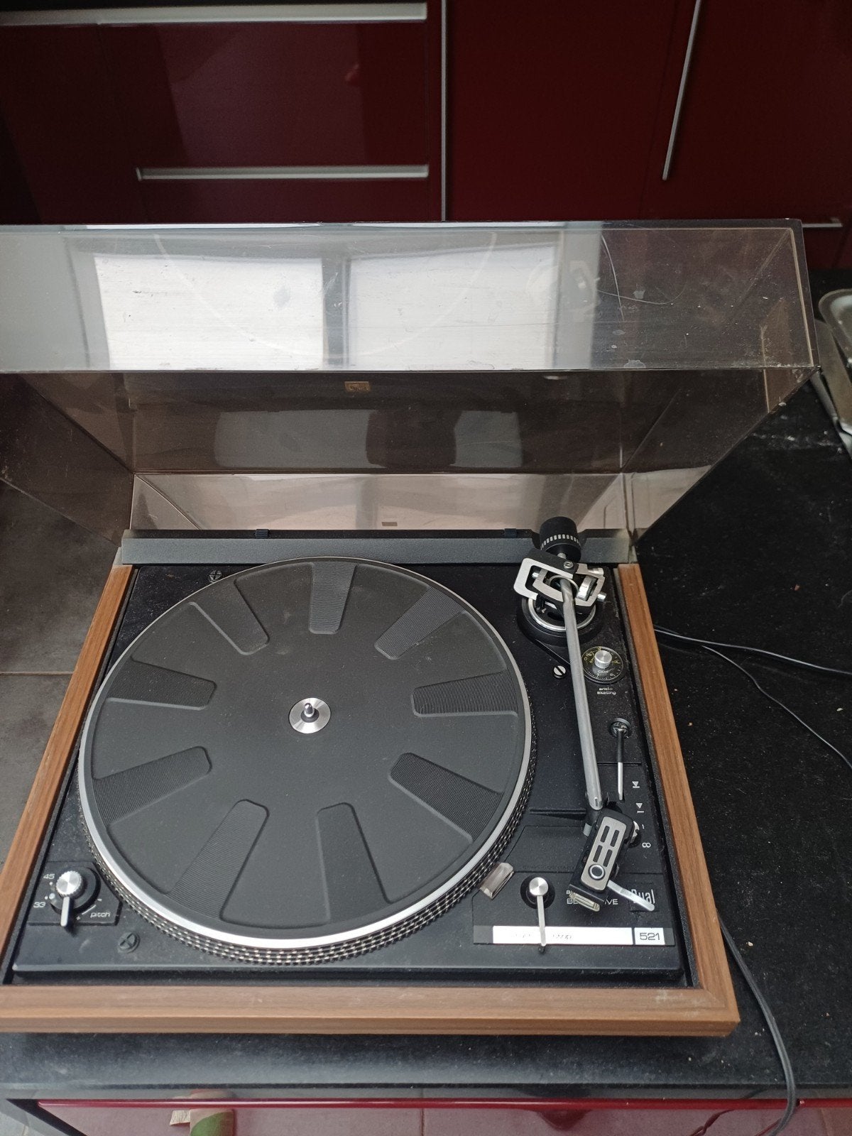 Dual platenspeler, Ophalen, Platenspeler, Dual, Automatisch