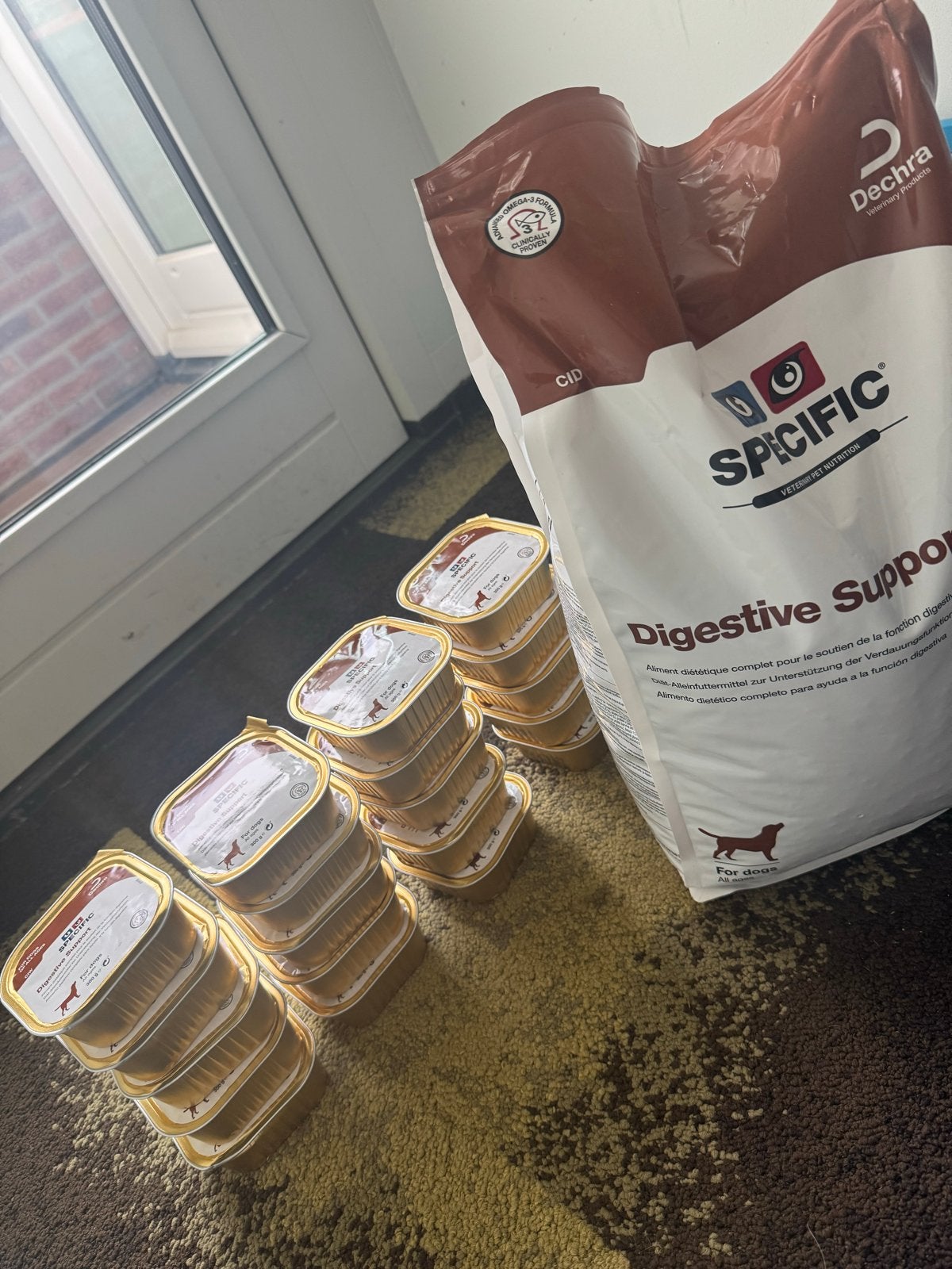 Hondenvoer specific degistive support natvoer en droogvoer, Dieren en Toebehoren, Dierenvoeding, Ophalen of Verzenden, Hond