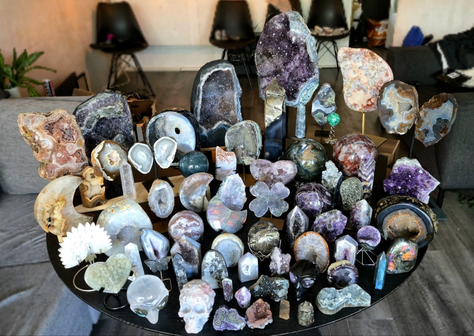 Grote verzameling edelstenen grote partij mineralen SALE, Ophalen of Verzenden, Mineraal