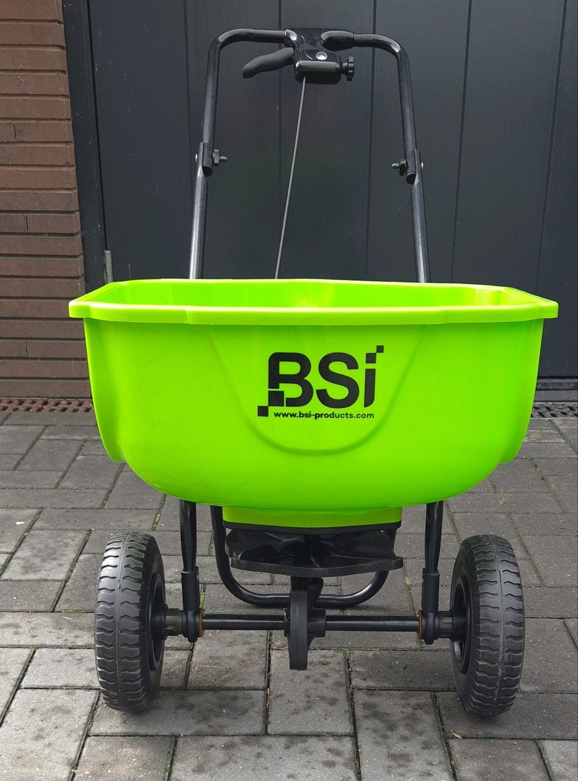 BSI Strooiwagen - Handige Gazonstrooier voor Zaden/Mest, Ophalen, Zo goed als nieuw
