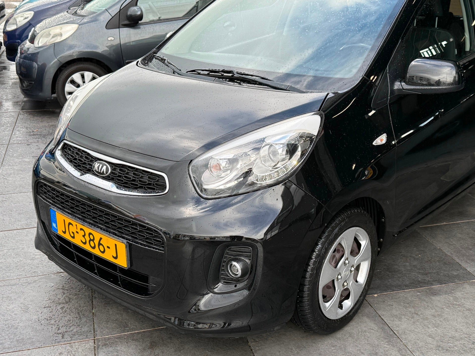 Kia Picanto 1.0 CVVT DynamicLine|Airco|LED|Cruise|NAP|APK, Auto's, Voorwielaandrijving, Euro 5, Stof, Gebruikt