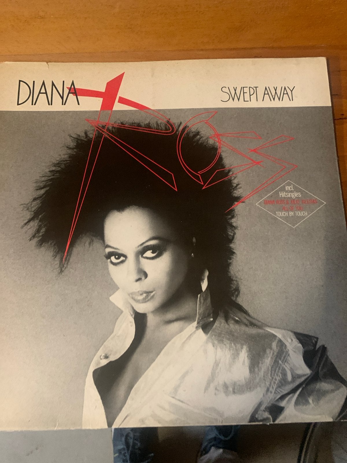 Diana Ross - Swept Away LP (1984) Pop/Soul, LP, Gebruikt, Pop, Ophalen of Verzenden