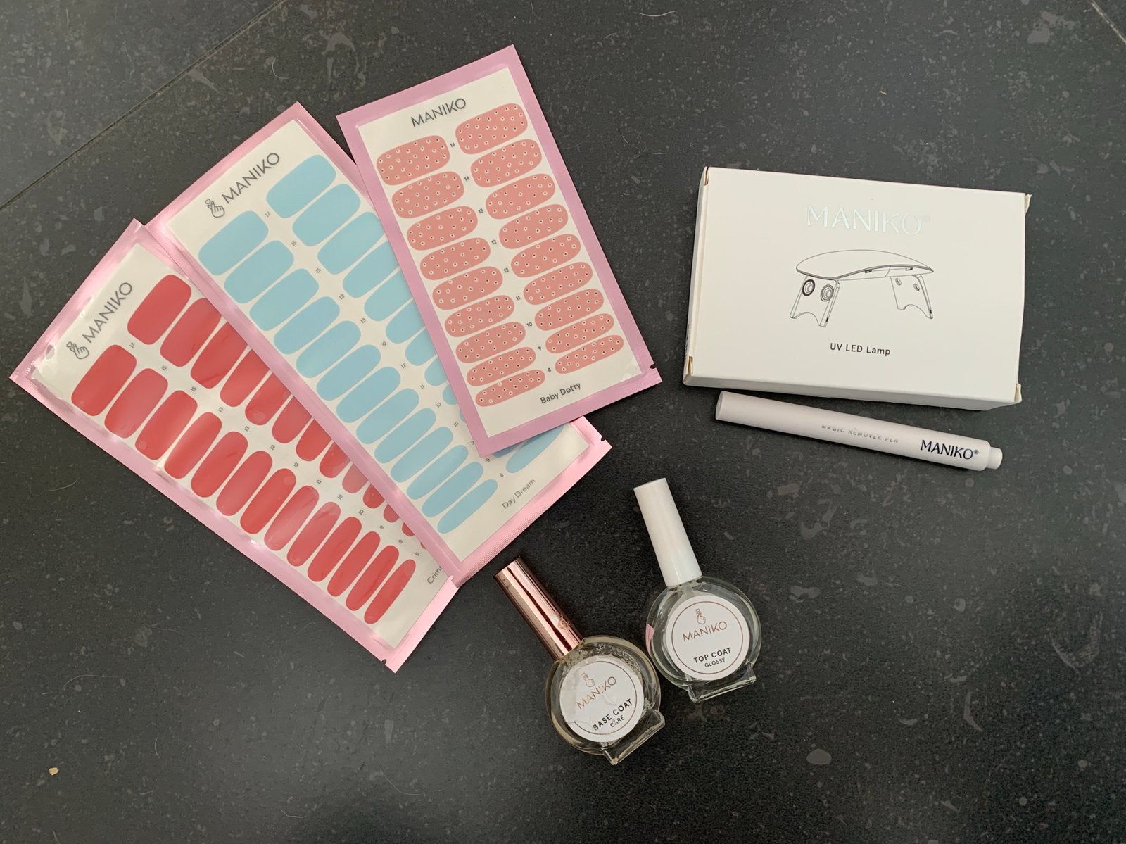Maniko gel nagel wraps met UV lamp, Sieraden, Tassen en Uiterlijk, Uiterlijk | Cosmetica en Make-up, Ophalen of Verzenden, Nieuw