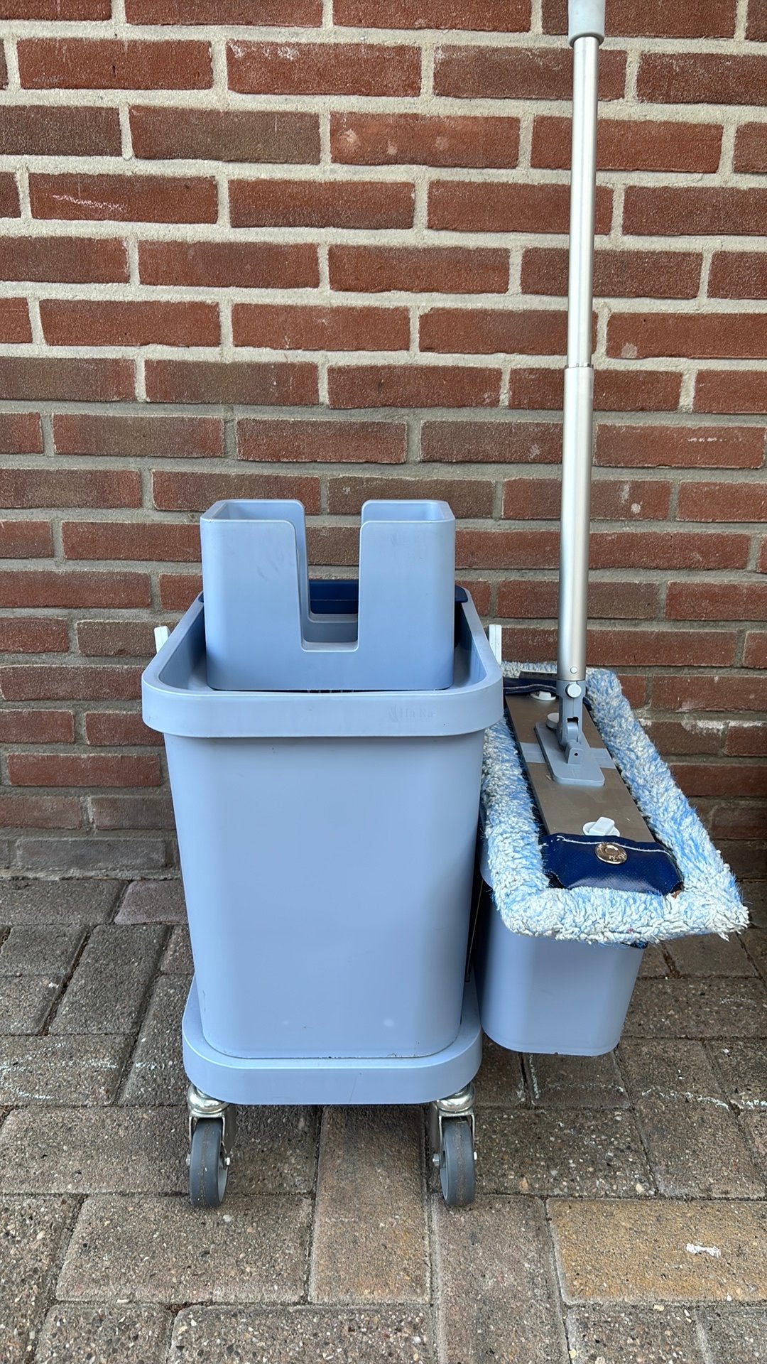 Ha-ra dweil emmer op kar met dweil, Huis en Inrichting, Schoonmaakartikelen, Ophalen, Dweilemmer, -bak, of -wagen