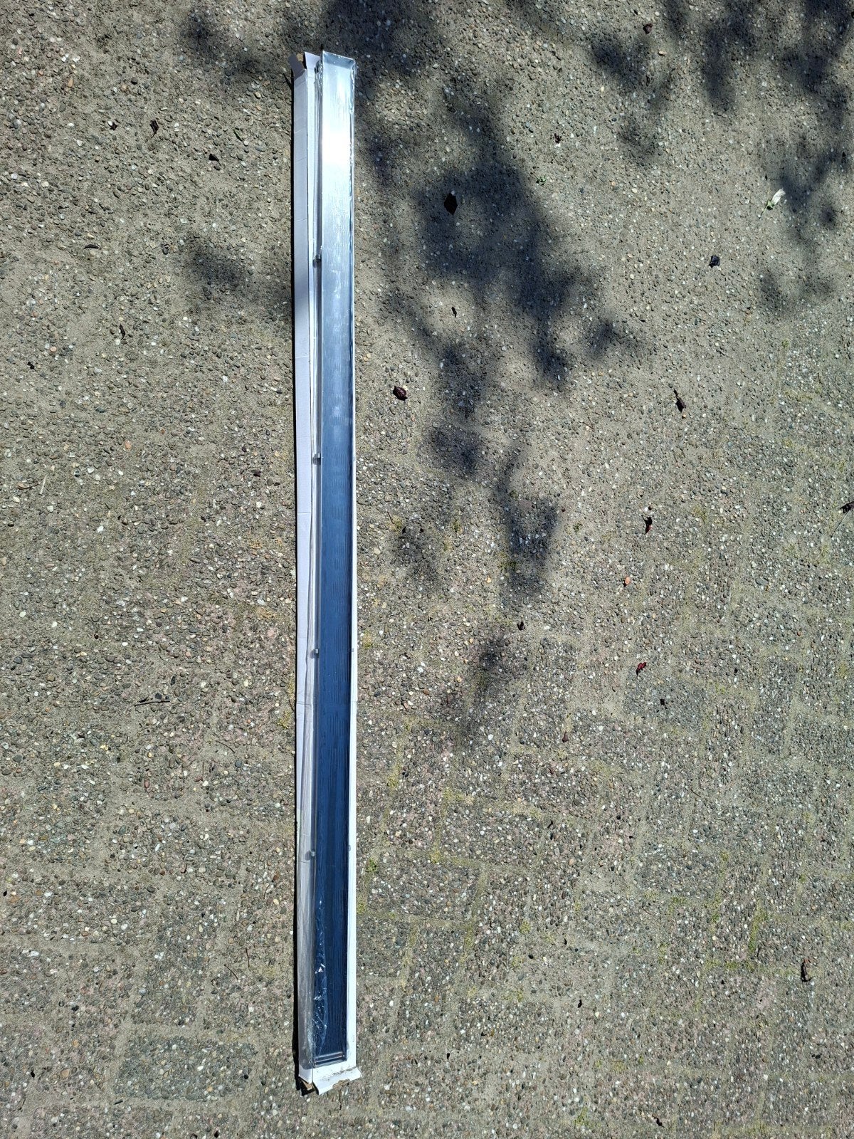 Douche goot, geborsteld gunmetal 160cm, Doe-het-zelf en Verbouw, Ophalen, Nieuw